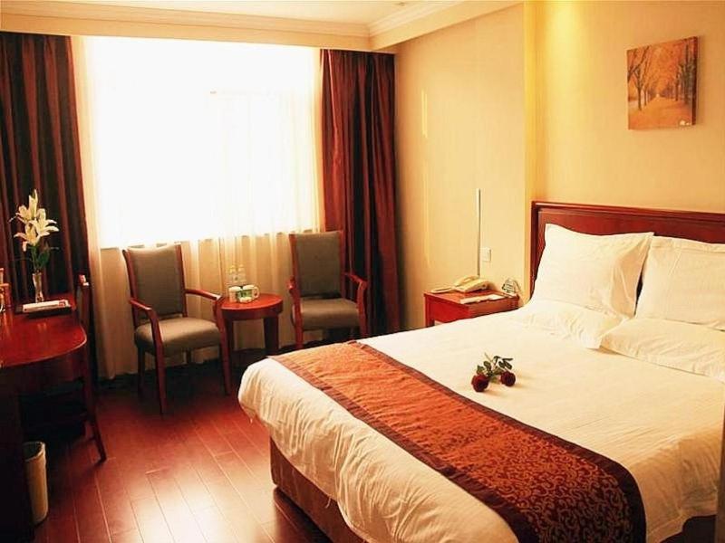 Greentree Inn Jiangsu Yancheng Dongtai Honglan Road Pedestrian Street Express Hotel Exterior foto