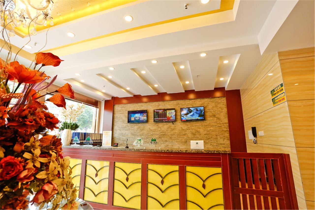 Greentree Inn Jiangsu Yancheng Dongtai Honglan Road Pedestrian Street Express Hotel Exterior foto
